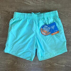 NWT Columbia PFG Backcast Water Shorts XS, Gulf Stream Color